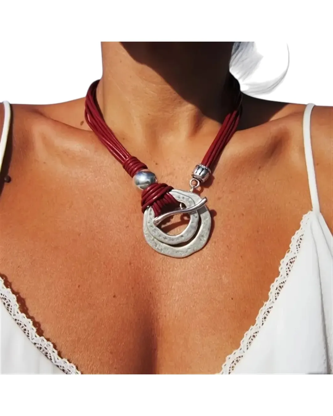 AN22101.webp Κολιέ boho - Image 1