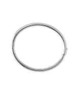 Βραχιόλι χειροπέδα ασημένια - Image 3