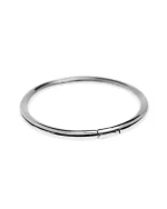 Βραχιόλι χειροπέδα ασημένια