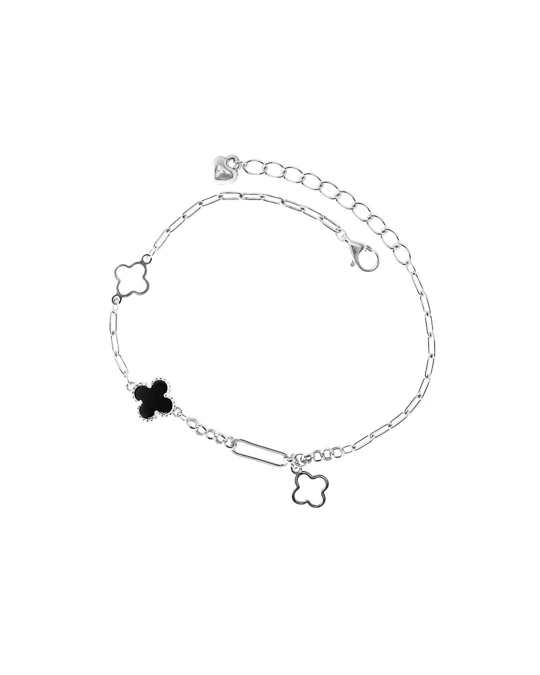 AN22294a.webp Βραχιόλι αλυσίδα ασημένιο - Image 1