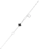 Βραχιόλι αλυσίδα ασημένιο - Image 2