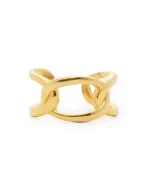 Δαχτυλίδι ασημένιο-επιχρυσωμένο - Image 2