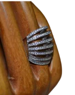 Δαχτυλίδι ασημένιο μέ ζιρκόν