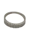 Δαχτυλίδι ασημένιο μέ ζιρκόν - Image 3