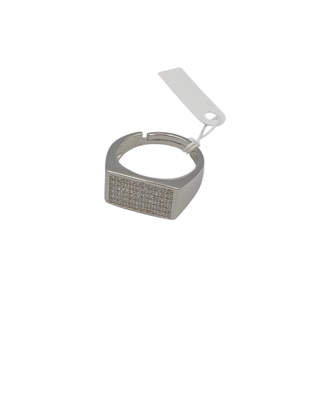 an.20125 (1) Δαχτυλίδι ασημένιο με ζιρκόν - Image 1