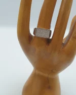 Δαχτυλίδι ασημένιο με ζιρκόν - Image 3