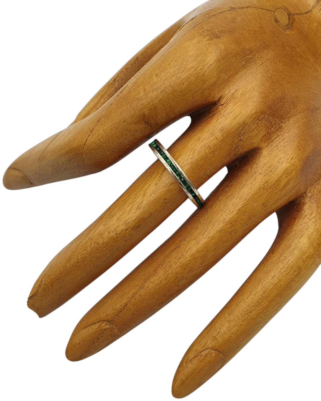 an.2019 (1) Δαχτυλίδι ασημένιο-επιχρυσωμένο με ζιρκόν - Image 1