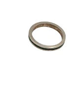 Δαχτυλίδι ασημένιο-επιχρυσωμένο με ζιρκόν - Image 3