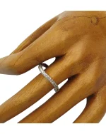 Δαχτυλίδι ασημένιο με ζιρκόν