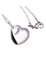 Μενταγιόν καρδούλα επάργυρη - Image 2