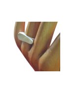 Δαχτυλίδι ασημένιο μέ επίχρυση επιφάνεια vintage - Image 2