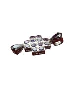 Μενταγιόν σταυρός ασημένιος μέ αμέθυστο vintage - Image 3