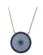 Κολιέ-μενταγιόν μέ χάνδρες και κρύσταλλα - Image 3