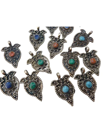 Μενταγιόν έθνικ-boho από Αφγανιστάν vintage