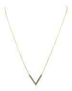 Κολιέ-μενταγιόν ασημένιο-επιχρυσωμένο μέ ζιρκόν - Image 3