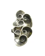 Δαχτυλίδι ασημένιο χειροποίητο - Image 2