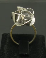 Δαχτυλίδι ασημένιο χειροποίητο - Image 4