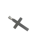 Μενταγιόν-σταυρός από ceramic και ατσάλι - Image 3