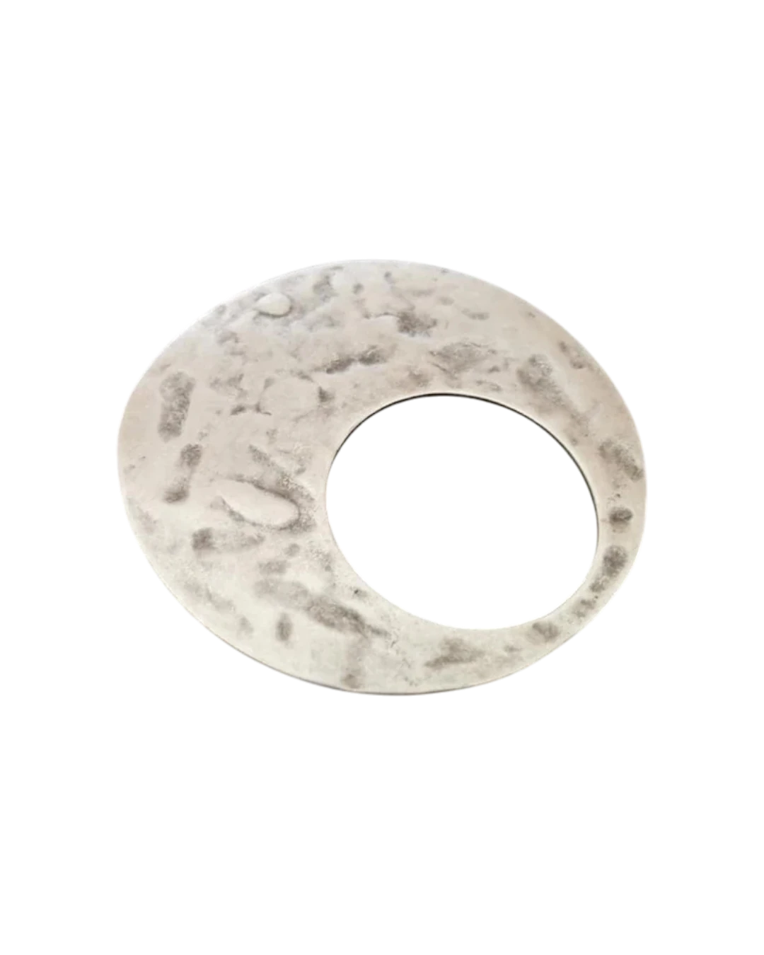 an.20496 Καρφίτσα χειροποίητη επάργυρη ethnic-boho - Image 1