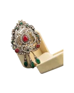 Καρφίτσα-μενταγιόν μπρονζέ Τούρκικο στύλ με κρύσταλλα - Image 3