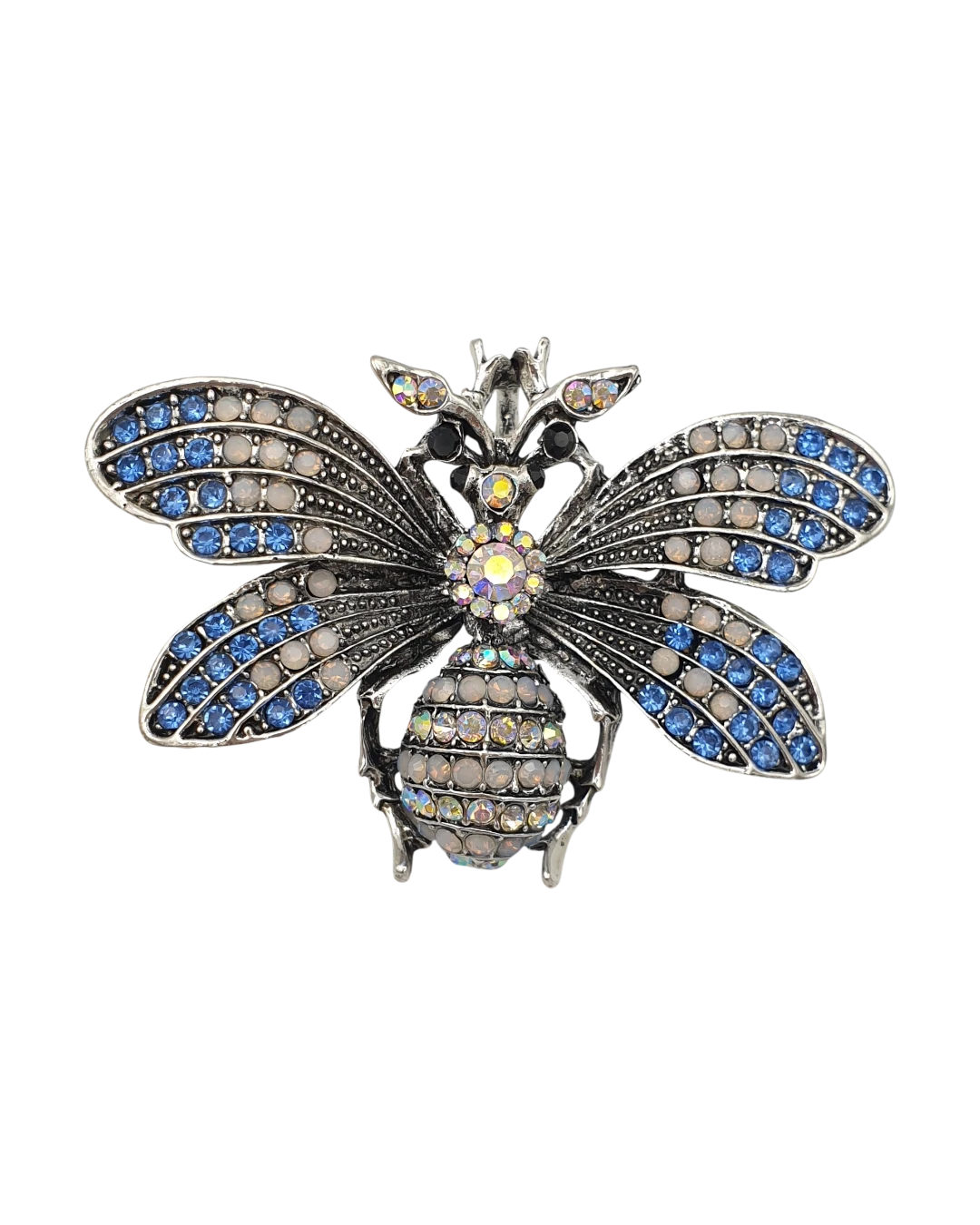 an.20797 Καρφίτσα σε ρετρό στύλ με κρύσταλλα - Image 1