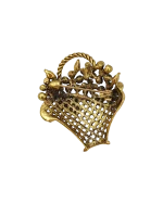 Καρφίτσα σε ρετρό στύλ με κρύσταλλα - Image 3