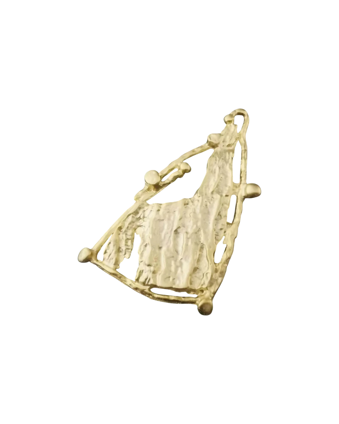 an.20860 Καρφίτσα χειροποίητη επίχρυση - Image 1