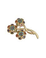 Καρφίτσα σε στύλ ρετρό με κρύσταλλα - Image 2