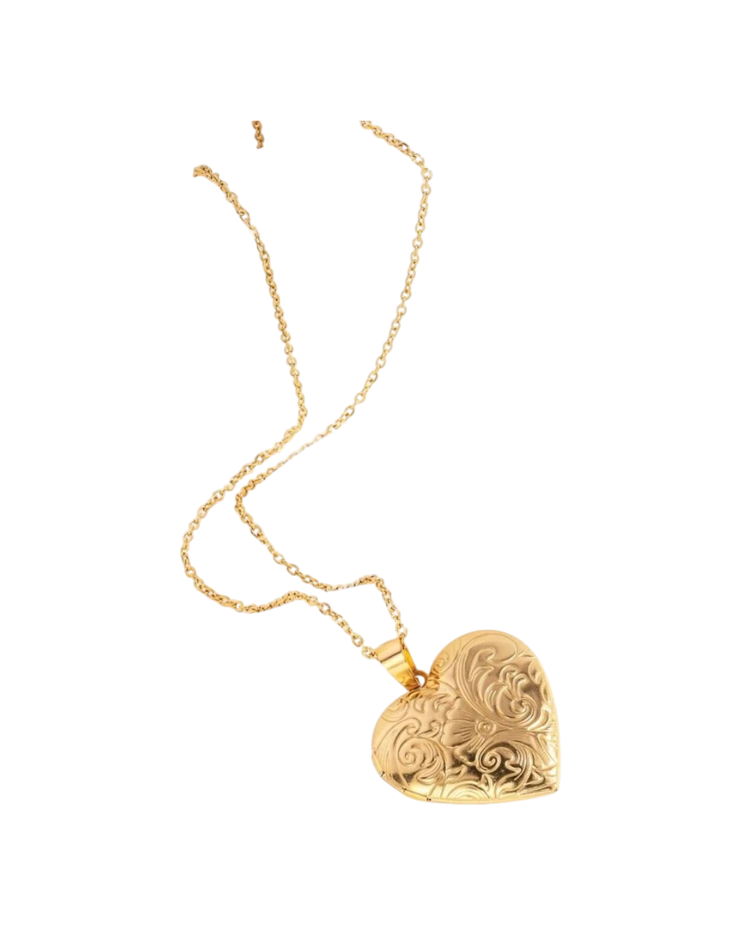 _an.21007 Μενταγιόν καρδούλα που ανοίγει ατσάλινη - Image 1