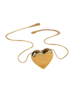 Κολιέ – μενταγιόν “καρδιά” απο ανοξείδωτο ατσάλι - Image 3