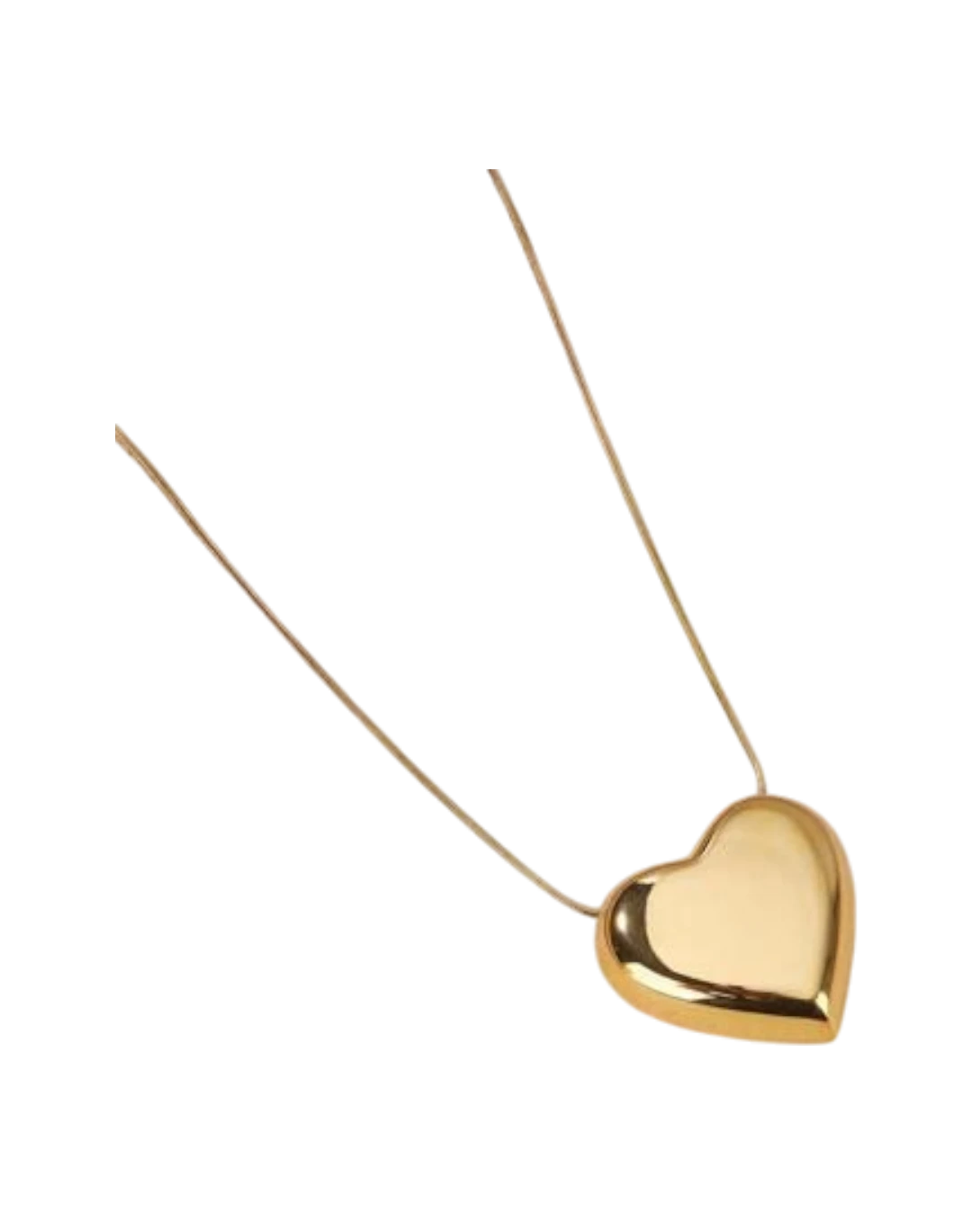 an.21217 Κολιέ – μενταγιόν “καρδιά” απο ανοξείδωτο ατσάλι - Image 1