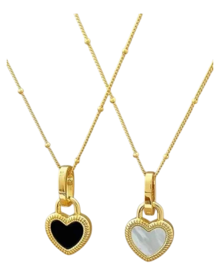 Μενταγιόν απο ανοξείδωτο ατσάλι “καρδιά”