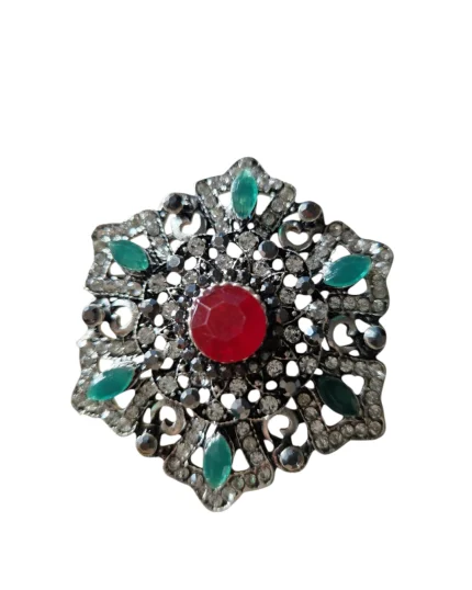 Καρφίτσα Τούρκικο στύλ με κρύσταλλα