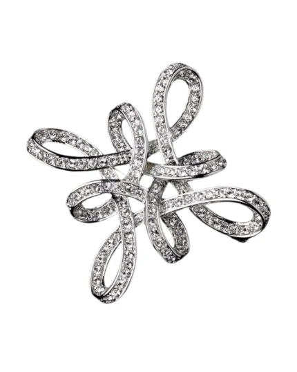 Καρφίτσα σε στύλ ρετρό με κρύσταλλα (Αντιγραφή)