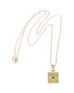 Μενταγιόν ασημένιο-επιχρυσωμένο Βυζαντινού στύλ - Image 2