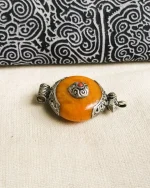 Μενταγιόν χειροποίητο ethnic boho Nepal Tibet - Image 3