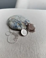 Μενταγιόν χειροποίητο ασημένιο Nepal Tibet - Image 4