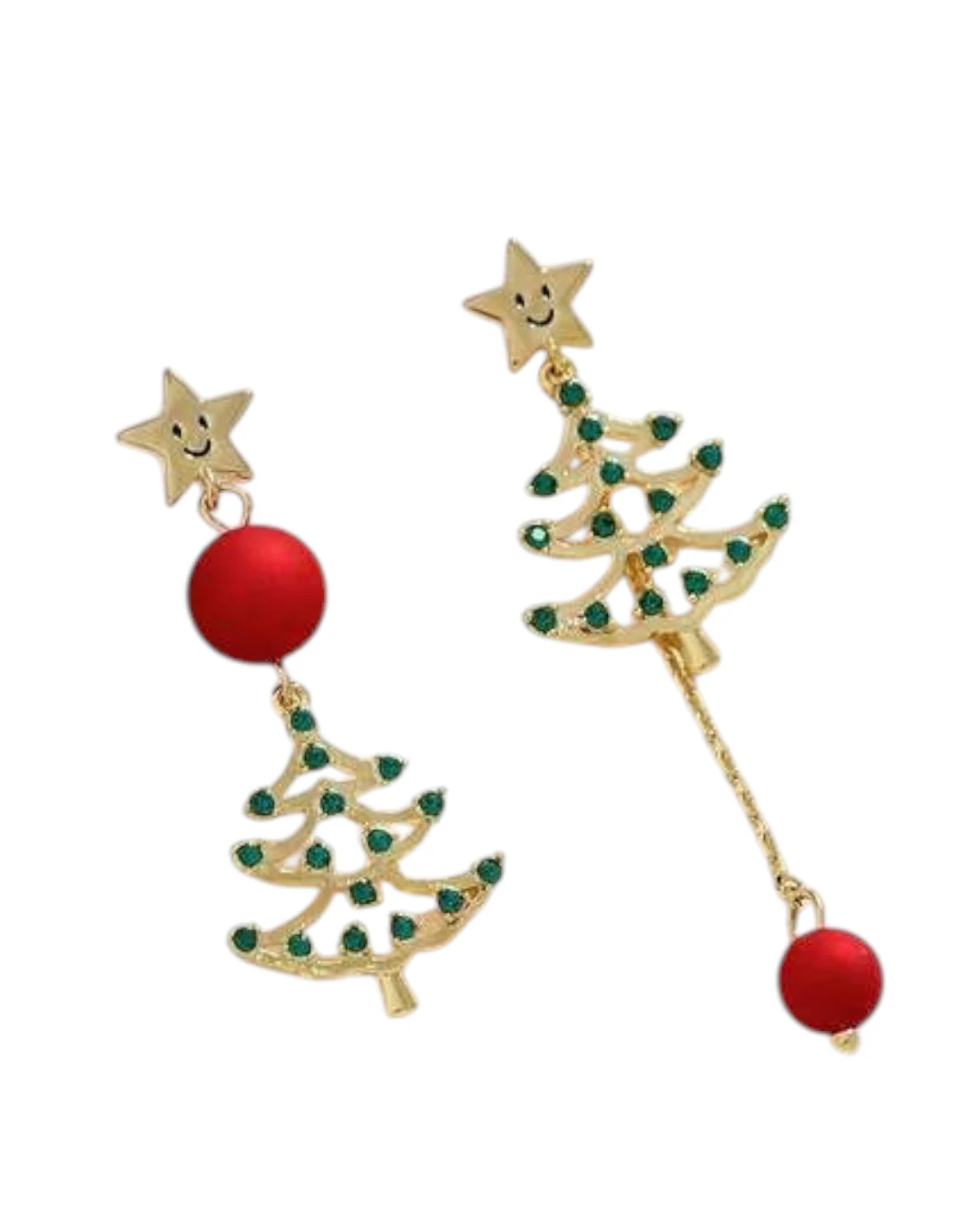 an.22392 Σκουλαρίκια Χριστουγεννιάτικα - Image 1