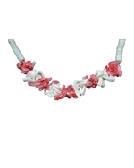 Κολιέ από Σιγκαπούρη από κόκκαλο καί κοχυλάκια vintage - Image 3