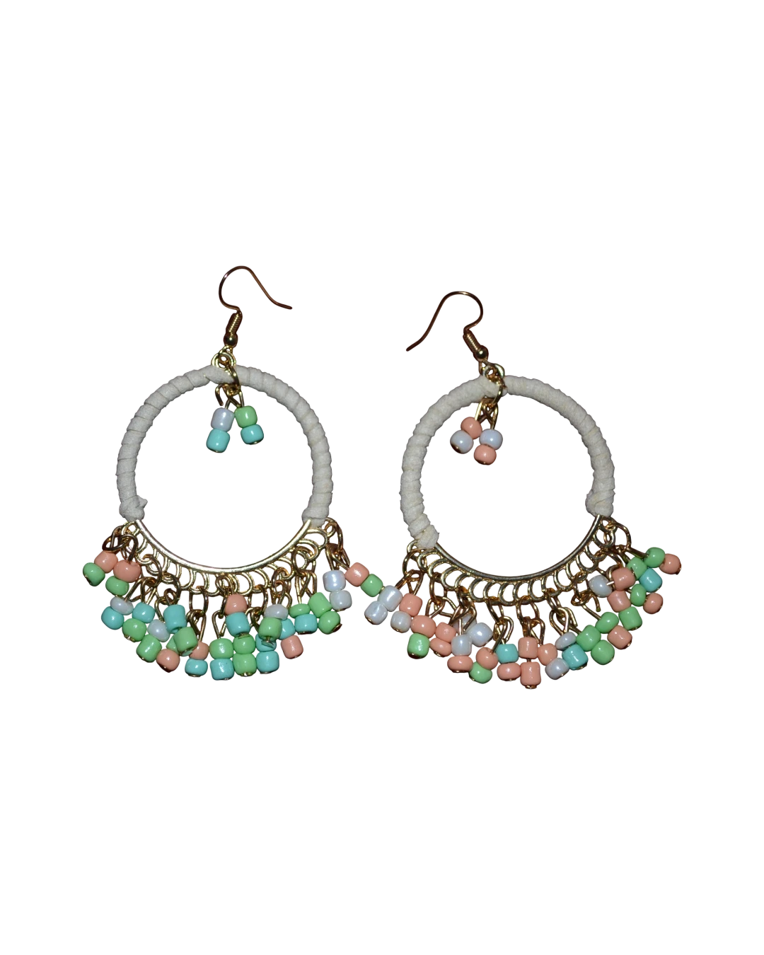 an.1237 Σκουλαρίκια έθνικ-boho - Image 1