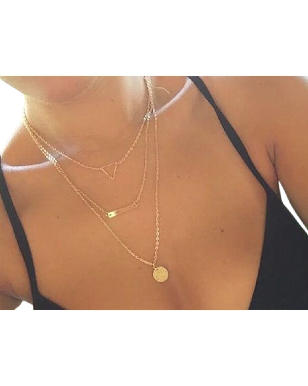 an.1459 Κολιέ σετ των 3 boho - Image 1