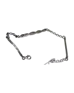 Βραχιόλι ασημένιο mesh πλεκτό