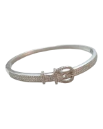 Βραχιόλι ασημένιο μέ ζιρκόν “ζώνη”