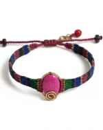 Βραχιόλι χειροποίητο μακραμέ African boho - Image 5