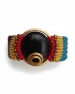 Βραχιόλι χειροποίητο μακραμέ African boho - Image 4