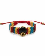 Βραχιόλι χειροποίητο μακραμέ African boho - Image 6