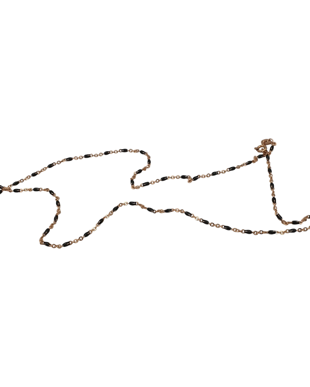 _an.1961 Κολιέ ασημένιο-επιχρυσωμένο μέ χρωματιστές πέτρες - Image 1