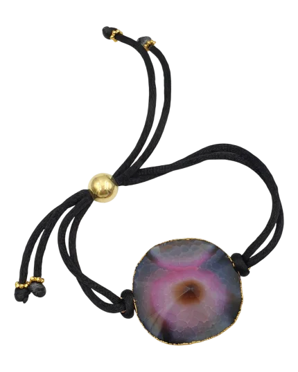 Βραχιόλι χειροποίητο με αχάτη