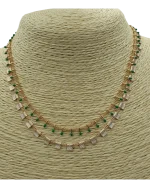 Κολιέ χειροποίητο με σμάλτο