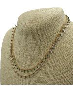 Κολιέ χειροποίητο με σμάλτο - Image 2